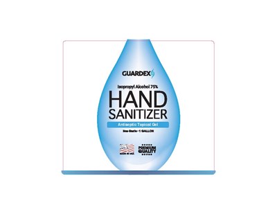 Label (Guardex Hand Sanitizer   Gallon Fr)